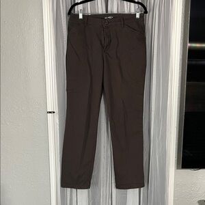 Lee Women's Straight Leg Pants in Dark Brown